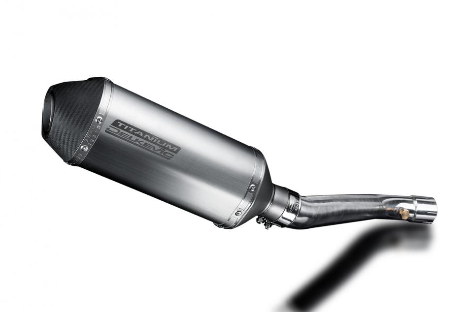 KAWASAKI ZX10R NINJA 11-15 DECAT 260mm X-OVAL TITANIUM BSAU SILENCER EXHAUST KIT