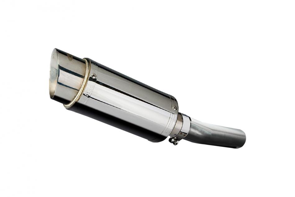 Kawasaki 1000 Versys 2010-2014 200mm Round Stainless Exhaust Silencer Can Kit