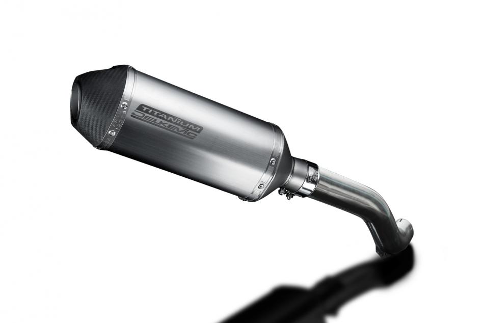 HONDA VFR800Fi 1998-01 HI LEVEL 260mm X-OVAL TITANIUM BSAU SILENCER EXHAUST KIT