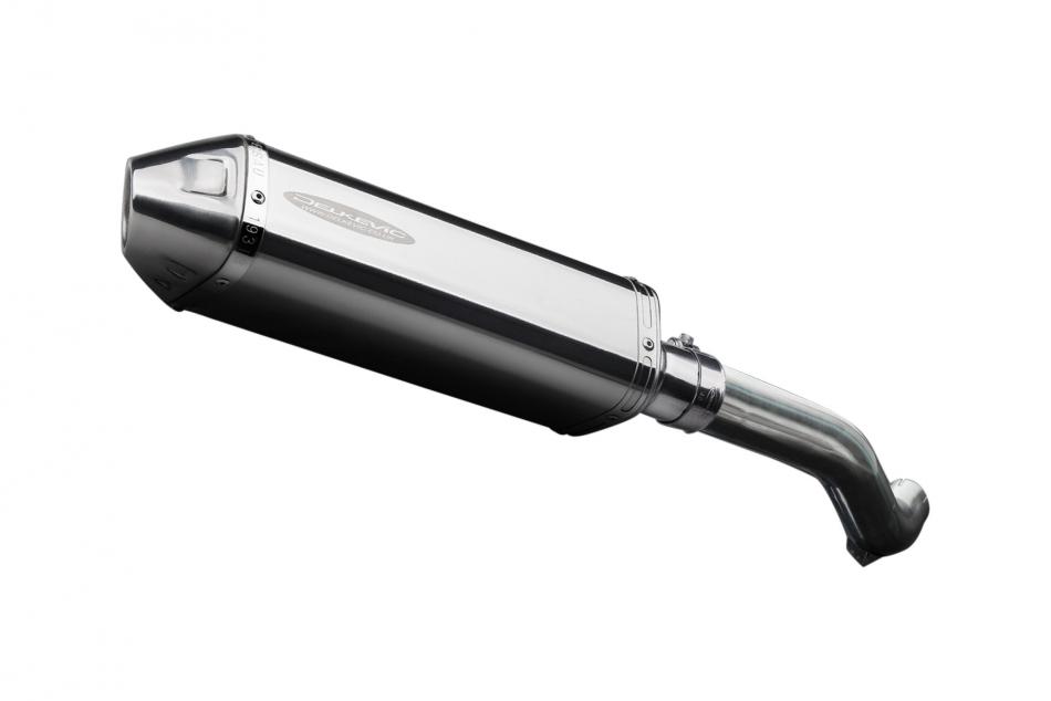 HONDA VFR800Fi 1998-01 HI LEVEL 320mm TRI STAINLESS BSAU SILENCER EXHAUST KIT