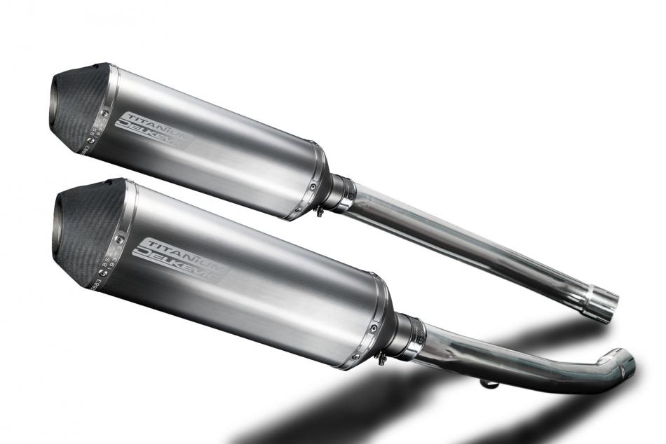 Kawasaki ZZR1400 ZX14 2012-2023 343mm XOVAL TITANIUM BSAU SILENCER EXHAUST KIT