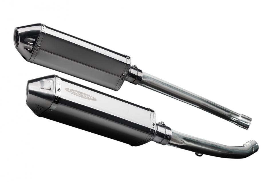 Kawasaki ZZR1400 ZX14 2012-2023 320mm TRI STAINLESS BSAU SILENCER EXHAUST KIT