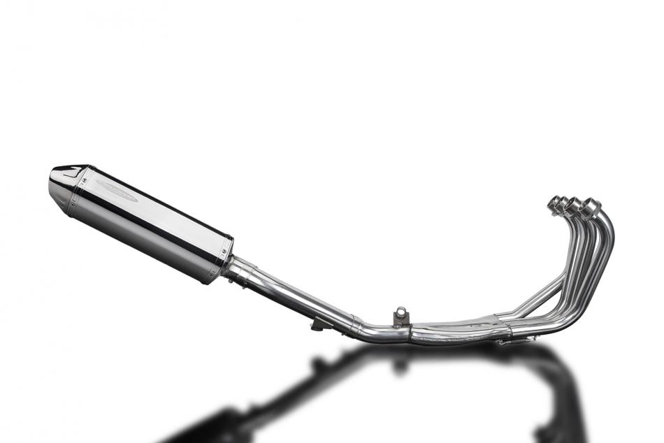 HONDA CBR600F 91-98 FULL 4-1 EXHAUST SYSTEM 320mm STAINLESS TRI BSAU SILENCER