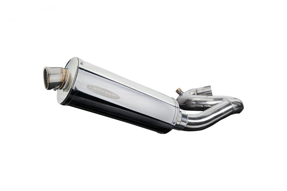 HONDA CBR1000RR FIREBLADE 08-15 350mm OVAL STAINLESS BSAU SILENCER EXHAUST KIT