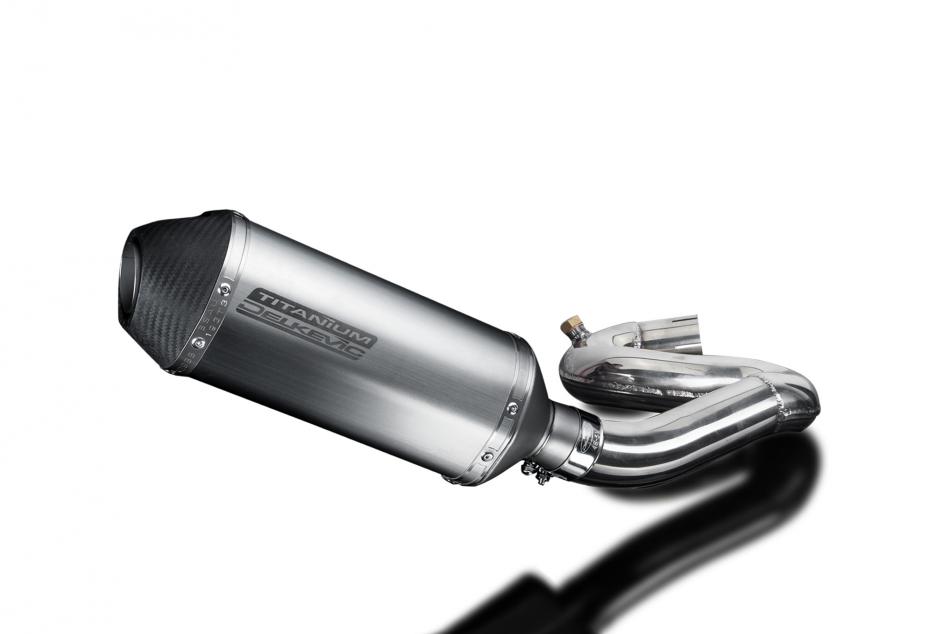 HONDA CBR1000RR FIREBLADE 08-15 260mm X-OVAL TITANIUM BSAU SILENCER EXHAUST KIT