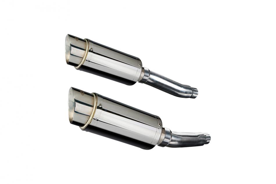 YAMAHA TRX850 1995-1999 200mm ROUND STAINLESS SILENCER EXHAUST KIT