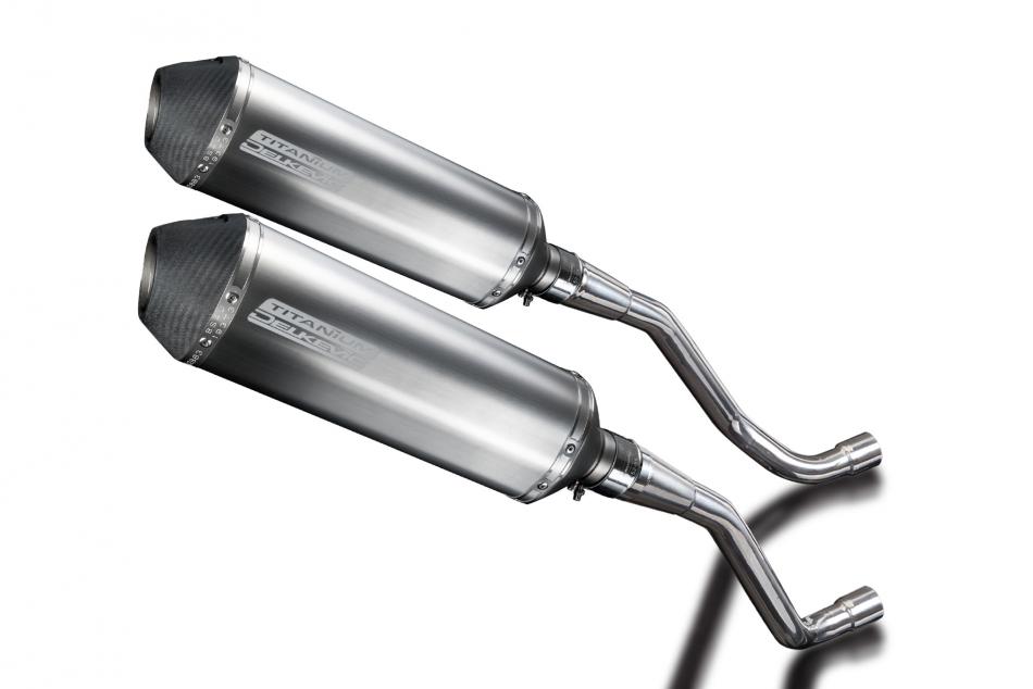 Yamaha XT660X XT660R 2004-2016 343mm X-Oval Titanium Exhaust Silencer Can Kit