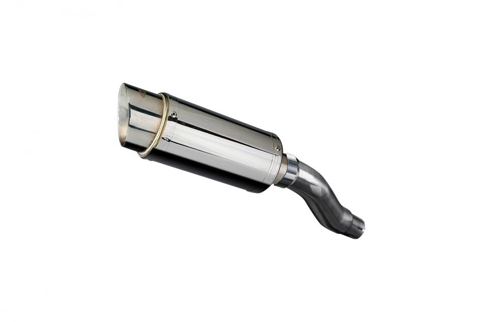 KAWASAKI NINJA 300 2013-2018 200mm ROUND STAINLESS SILENCER EXHAUST KIT