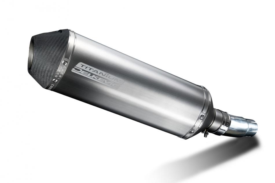 NINJA 250R 2008-2013 / 300 NINJA - Z300 2013-2016 / XOVAL 343mm (13.5 inch) SILENCER TITANIUM