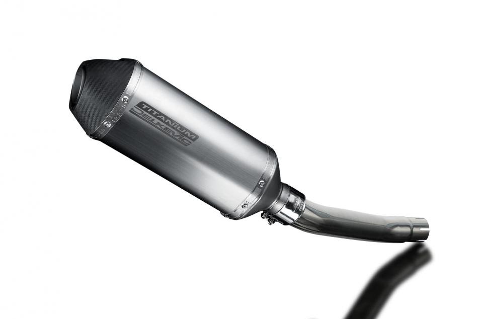 Suzuki GS500E GS500F 1989-2009 260mm X-Oval Titanium Exhaust Silencer Can Kit