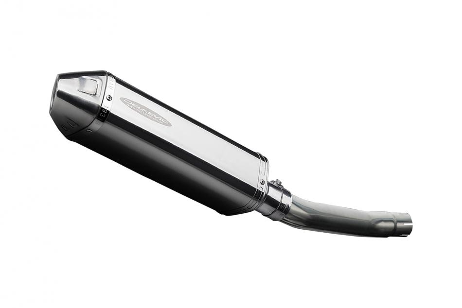 SUZUKI GS500E GS500F 1989-2009 320mm TRI STAINLESS BSAU SILENCER EXHAUST KIT