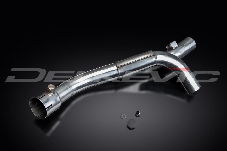 YAMAHA YZF-R1 09-14 STAINLESS STEEL EXHAUST DE-CAT PIPE OEM REPLACEMENT