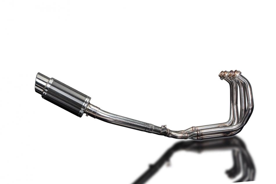 YAMAHA YZF600R THUNDERCAT FULL EXHAUST SYSTEM 200mm CARBON ROUND ALL YEARS