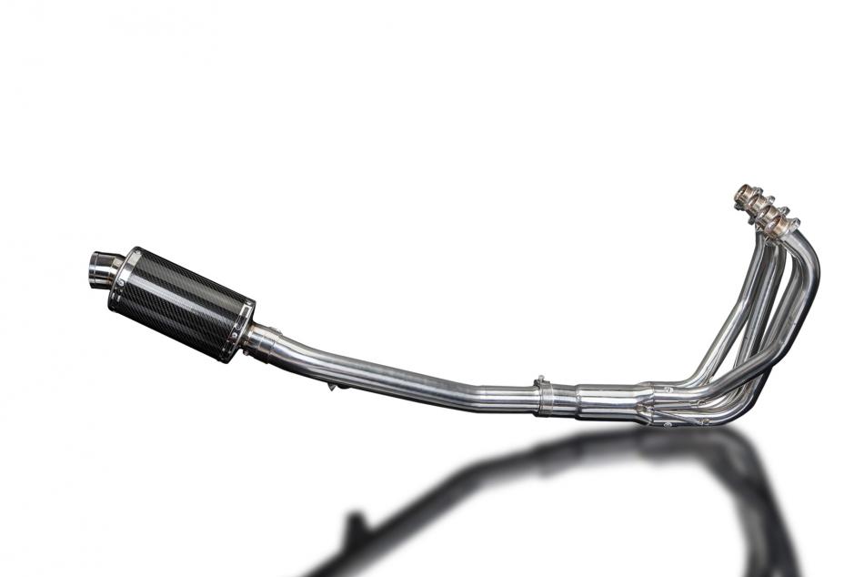 SUZUKI GSF600 BANDIT 95-05 FULL EXHAUST SYSTEM 225mm CARBON OVAL SILENCER