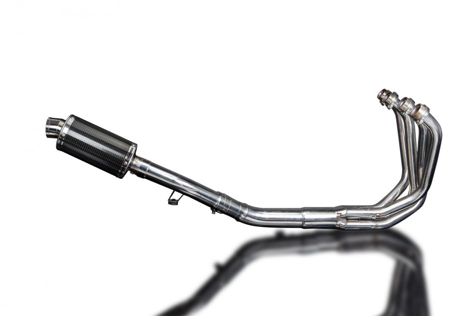 SUZUKI GSF1250 BANDIT 07-16 FULL EXHAUST SYSTEM 225mm CARBON OVAL SILENCER