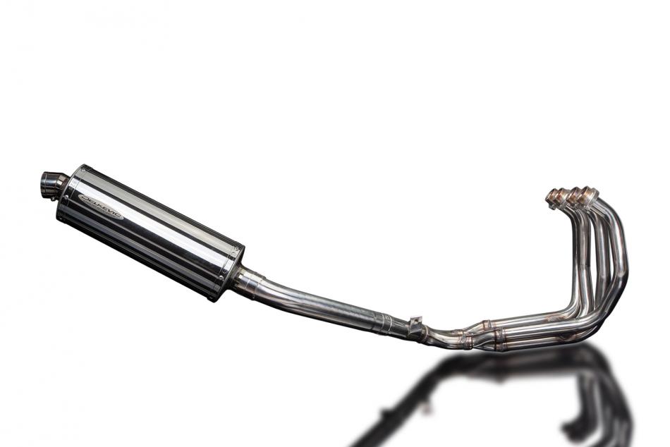 Yamaha FZR600R Foxeye 1994-1996 Full Exhaust 4-1 350mm Oval Stainless Silencer