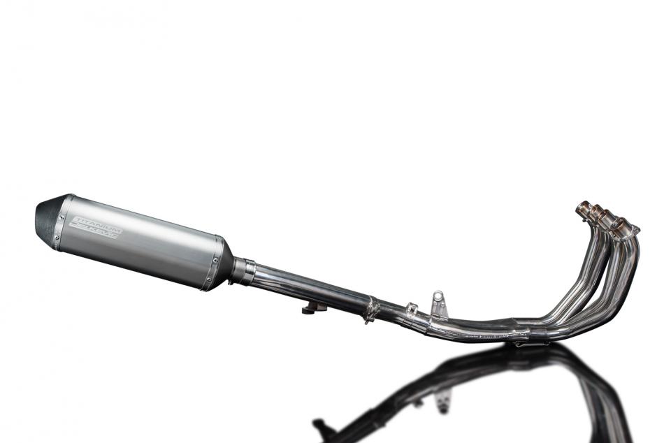 HONDA CBR600F 99-00 FULL 4-1 EXHAUST SYSTEM 343mm TITANIUM X-OVAL BSAU SILENCER