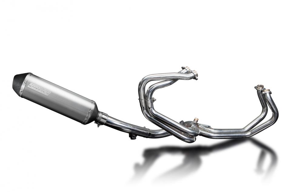 Honda VFR800FI 1998-2001 Complete Exhaust 4-1 343mm X-Oval Titanium Silencer