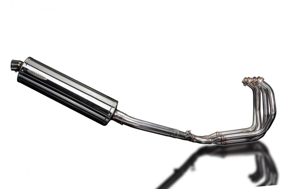 Yamaha FZR600R Foxeye 1994-1996 Full Exhaust 4-1 450mm Oval Stainless Silencer