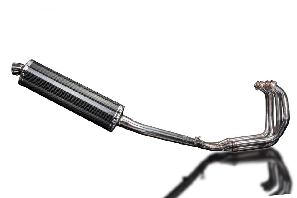 YAMAHA YZF600R THUNDERCAT FULL EXHAUST SYSTEM 450mm CARBON OVAL ALL YEARS