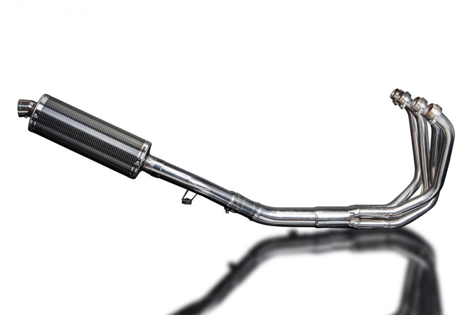 SUZUKI GSF1250 BANDIT 07-16 FULL EXHAUST SYSTEM 350mm CARBON OVAL SILENCER