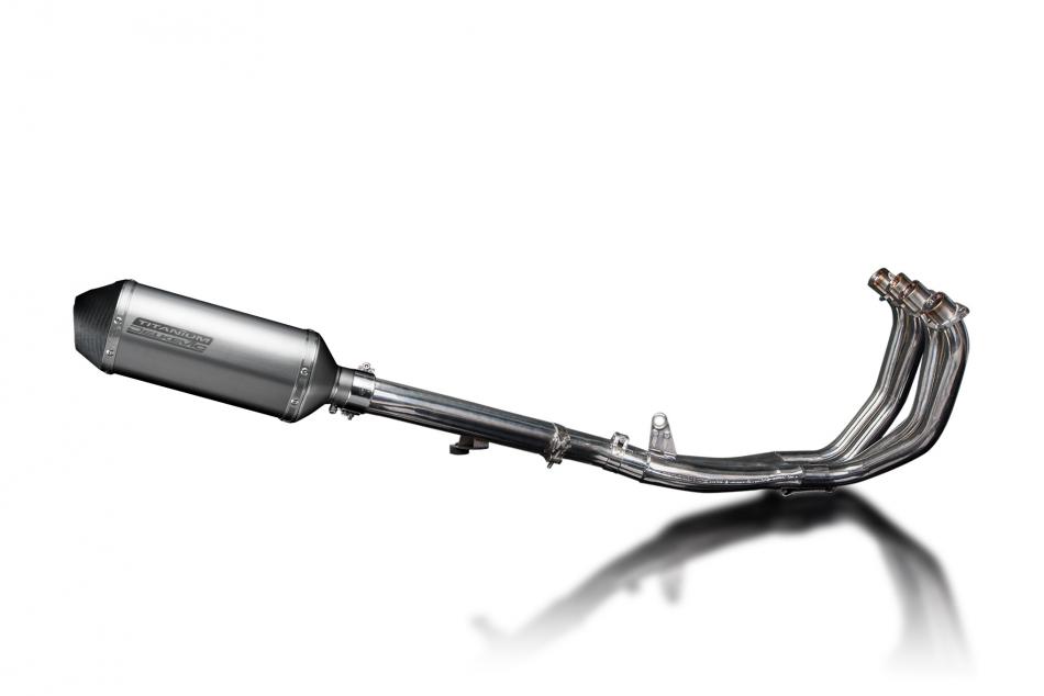 Honda CBR600F 1999-2000 Complete Exhaust 4-1 260mm X-Oval Titanium Silencer Can