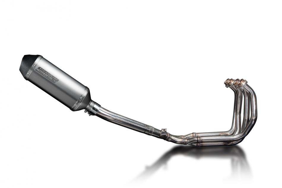 FZR600R FOX-EYE 1994-1999 / XOVAL 260mm (10 inch) TITANIUM SILENCER 4 into 1 COMPLETE SYSTEM