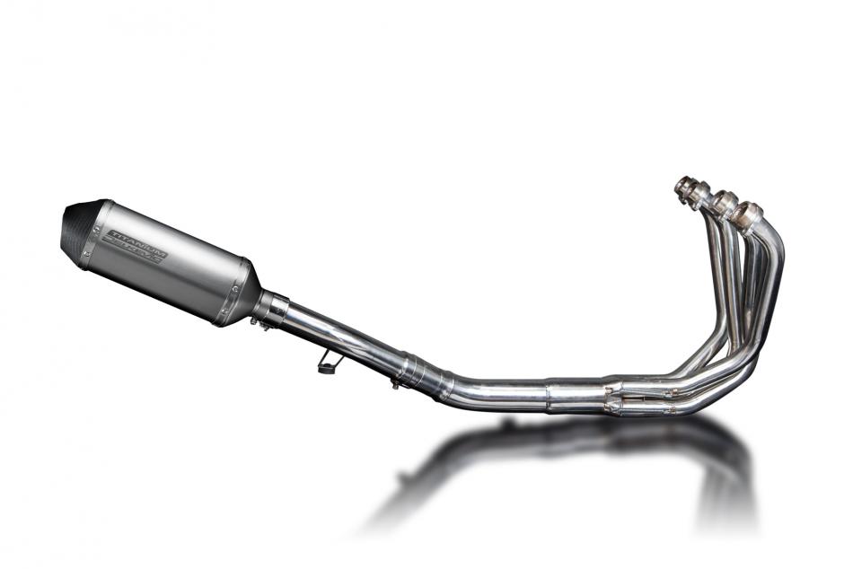 Suzuki GSX650 FA 2007-2016 Full Exhaust 4-1 260mm X-Oval Titanium Silencer