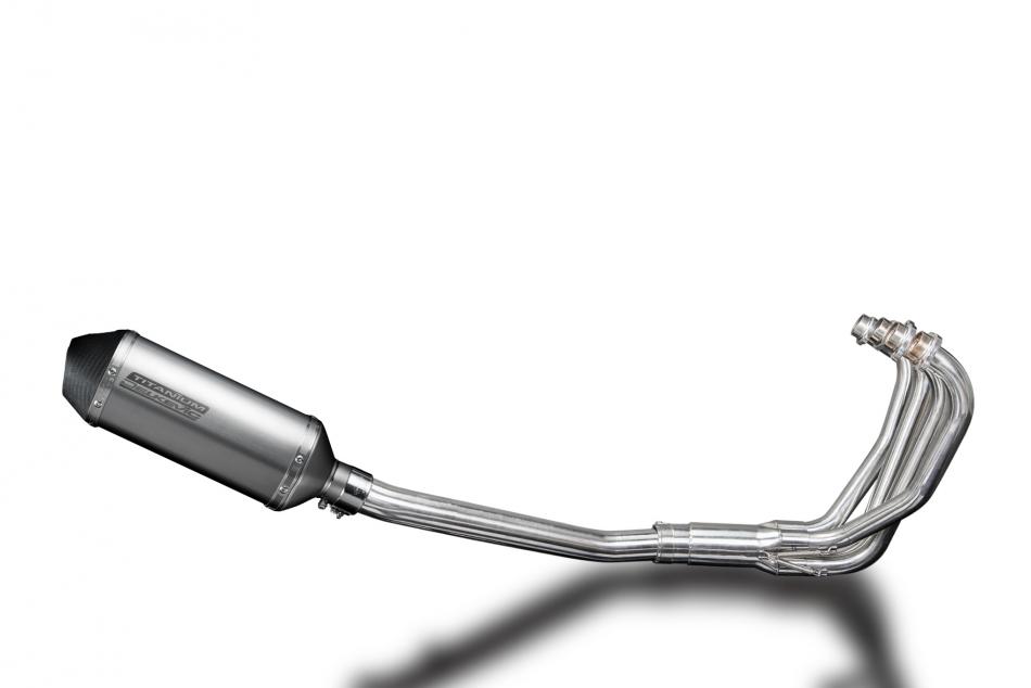 Suzuki GSX750F Katana 1997-06 Exhaust System 4-1 260mm X-Oval Titanium Silencer