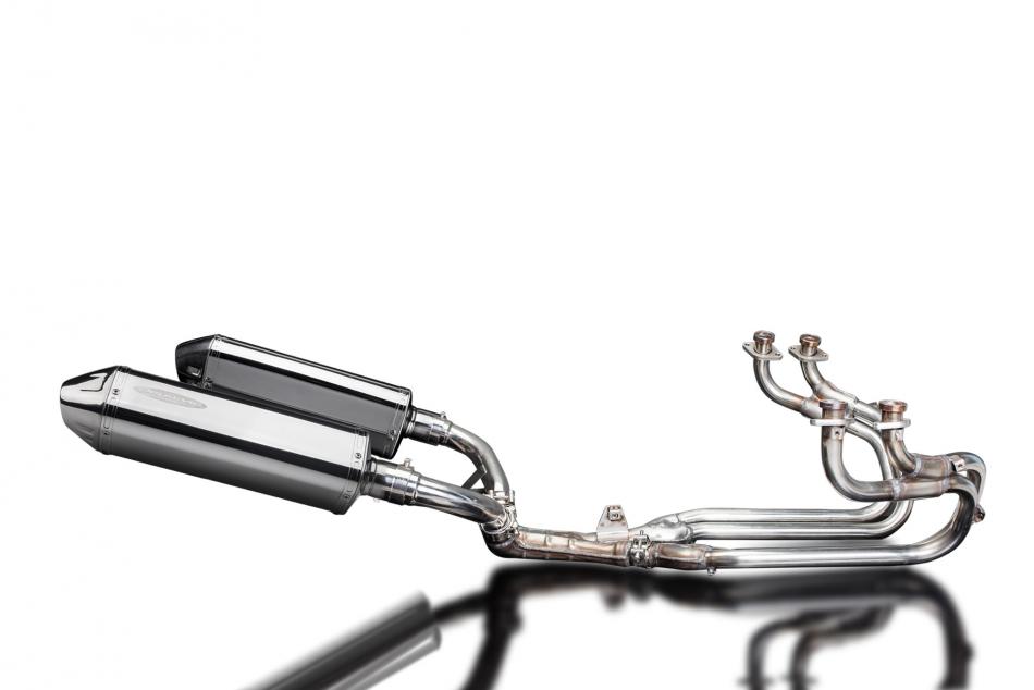 HONDA ST1100 PAN EUROPEAN 1989-2002 EXHAUST SYSTEM 320mm STAINLESS TRI SILENCERS