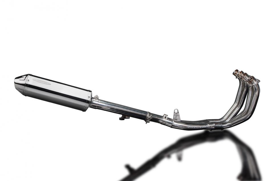 HONDA CBR600F 99-00 FULL 4-1 EXHAUST SYSTEM 320mm STAINLESS TRI BSAU SILENCER