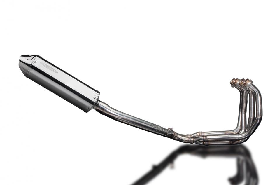 Yamaha FZR600R Foxeye 1994-96 Full Exhaust 4-1 320mm Tri-Oval Stainless Silencer