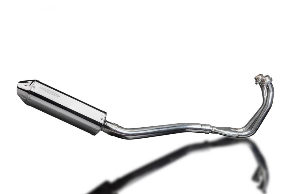 YAMAHA TDM850 91-01 FULL EXHAUST SYSTEM 320mm STAINLESS TRI BSAU SILENCER