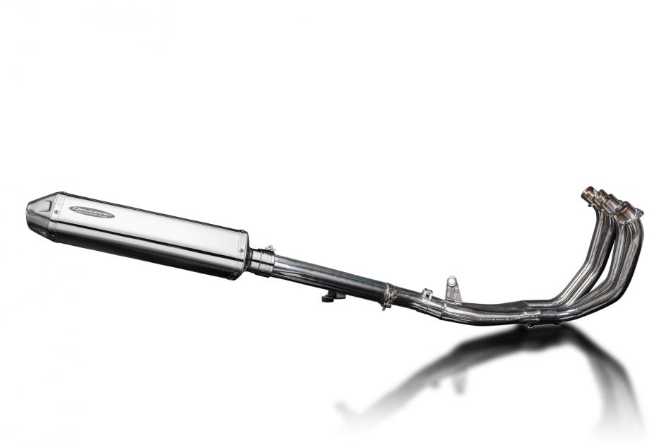 Honda CBR600F 1999-2000 Full Exhaust 4-1 420mm Tri-Oval Stainless Silencer