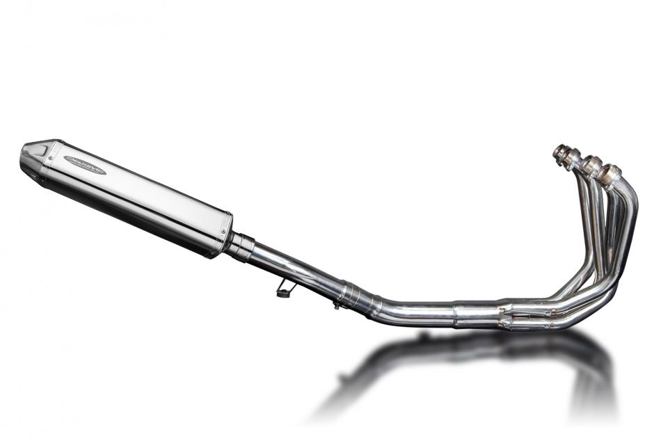 Suzuki GSF1250 Bandit 07-16 Full Exhaust 4-1 420mm Tri-Oval Stainless Silencer