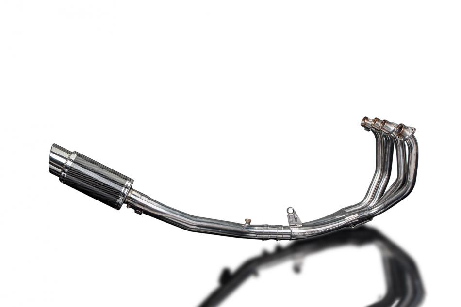 HONDA CBR600F 2001-2006 FULL EXHAUST SYSTEM 200mm CARBON ROUND SILENCER