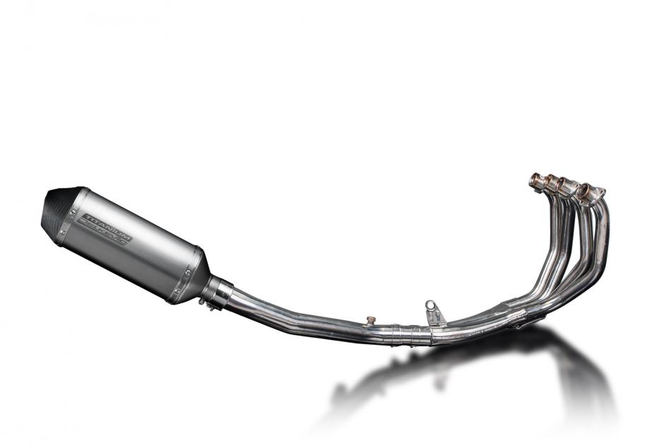 Honda CBR600F 2001-2006 Full Exhaust System 4-1 260mm X-Oval Titanium Silencer