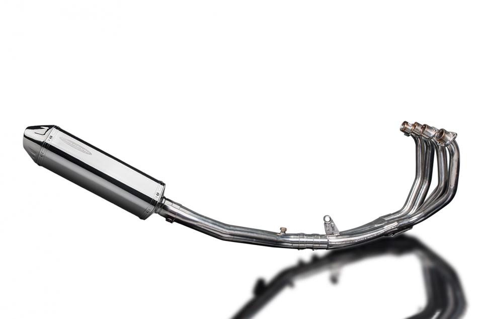 HONDA CBR600F 2001-2006 FULL EXHAUST SYSTEM 320mm STAINLESS TRI SILENCER