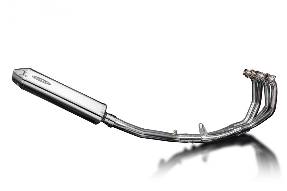 Honda CBR600F 2001-2006 Full Exhaust 4-1 420mm Tri-Oval Stainless Silencer