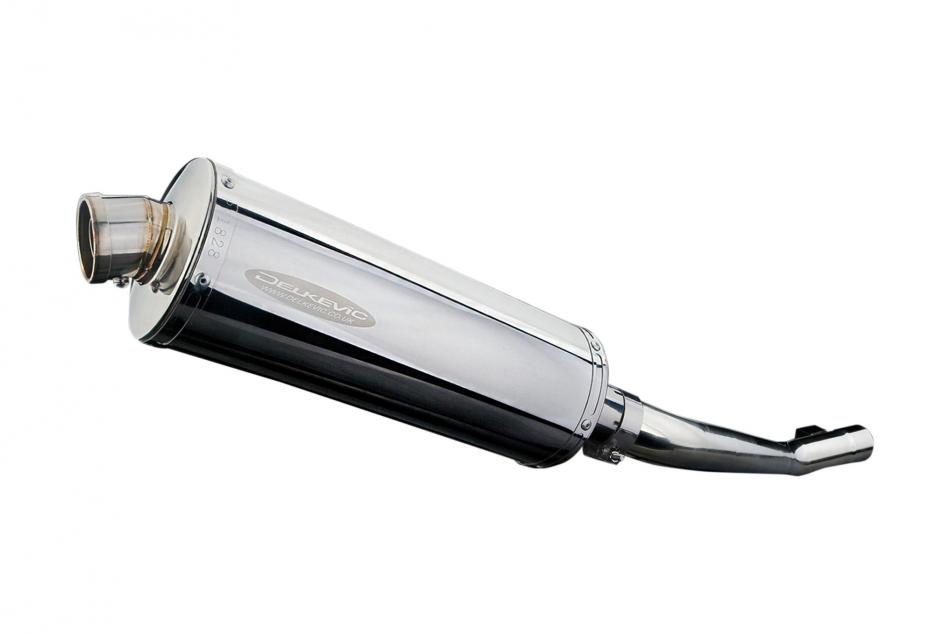 SUZUKI GSF650 BANDIT 2005-2007 350mm OVAL STAINLESS BSAU SILENCER EXHAUST KIT