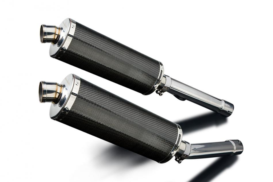 HONDA CB1100SF X-11 1999-2002 350mm CARBON BSAU SILENCER EXHAUST KIT