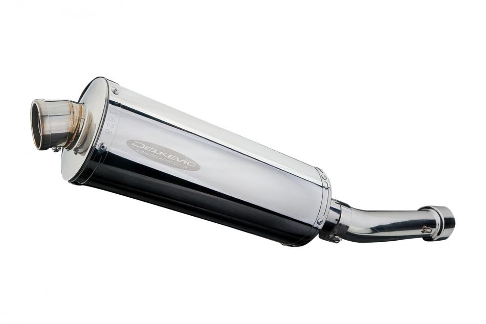 APRILIA TUONO R FACTORY 2002-05 350mm OVAL STAINLESS BSAU SILENCER EXHAUST KIT