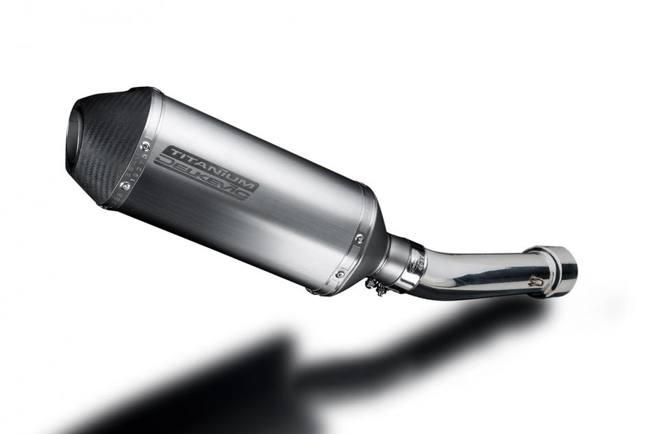 APRILIA TUONO R FACTORY 2002-05 260mm X-OVAL TITANIUM BSAU SILENCER EXHAUST KIT