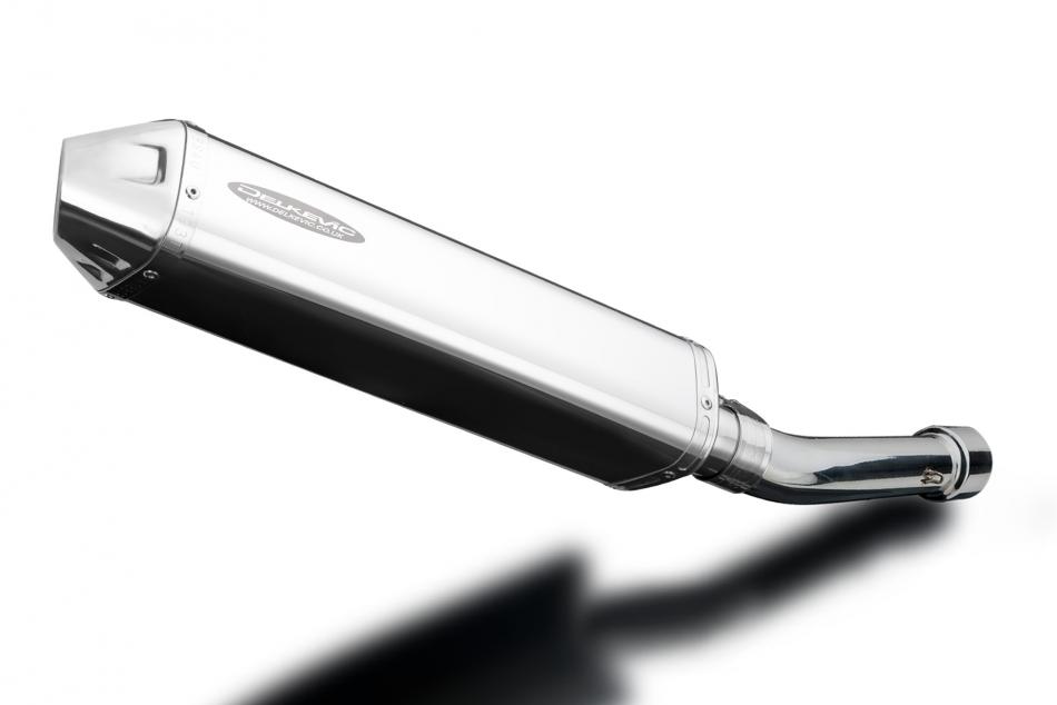 Aprilia Tuono R Factory 2002-2005 420mm Tri-Oval Stainless Exhaust Silencer Kit