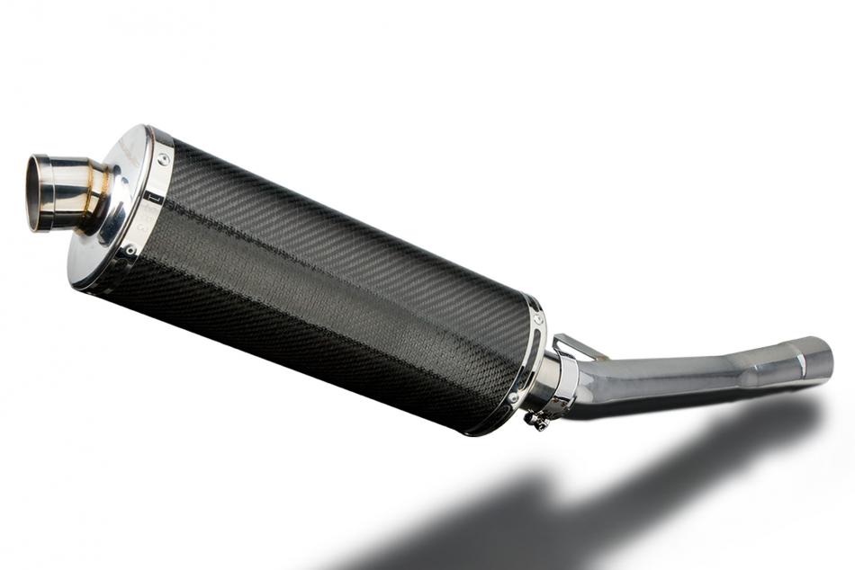 SUZUKI GSX750F SPORTS 1998-2006 350mm CARBON BSAU SILENCER EXHAUST KIT