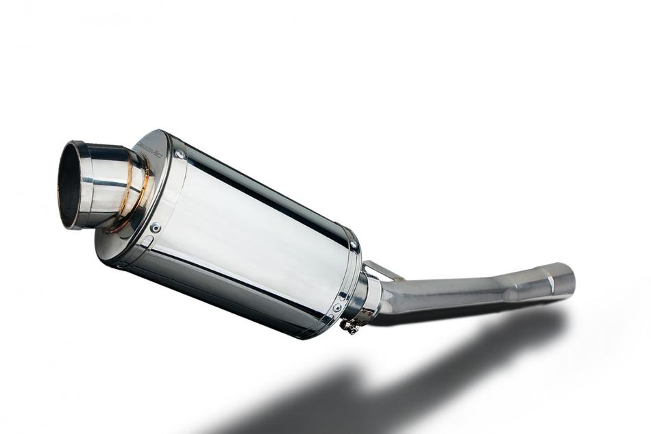GSX750F KATANA 1997-2006 / SS70 OVAL 225mm (9 inch) SILENCER 304 STAINLESS STEEL