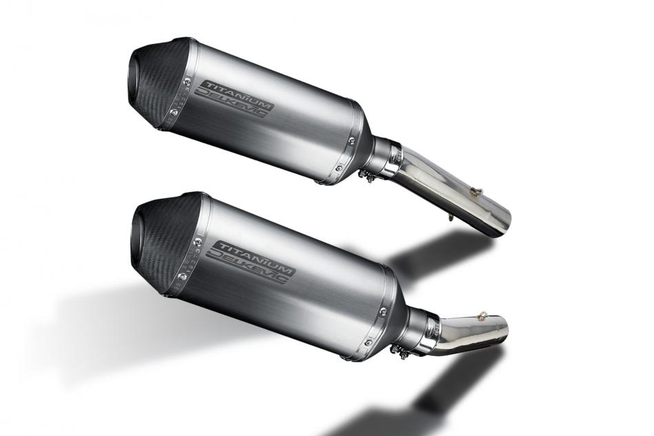 APRILIA TUONO1000R FACTORY 06-10 260mm X-OVAL TITANIUM BSAU SILENCER EXHAUST KIT