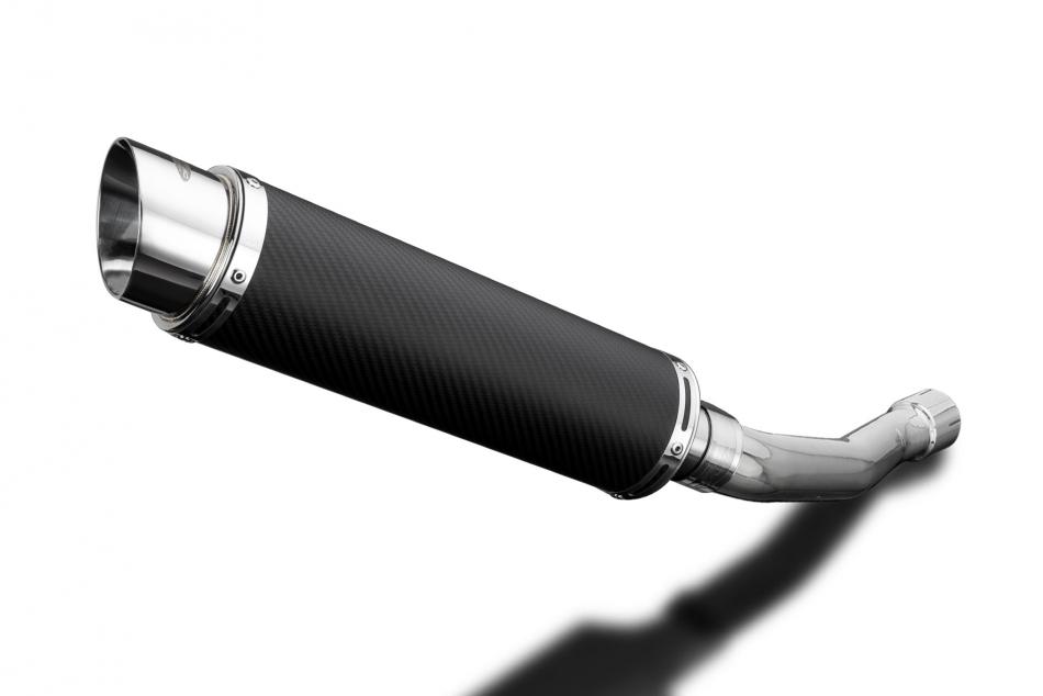 YAMAHA YZFR1 1998-2001 350mm ROUND CARBON BSAU SILENCER EXHAUST KIT