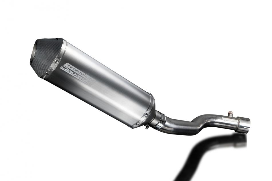 GSXR1000 K7-K8 2007-2008 / DE-CAT XOVAL 343mm (13.5 inch) TITANIUM SILENCER