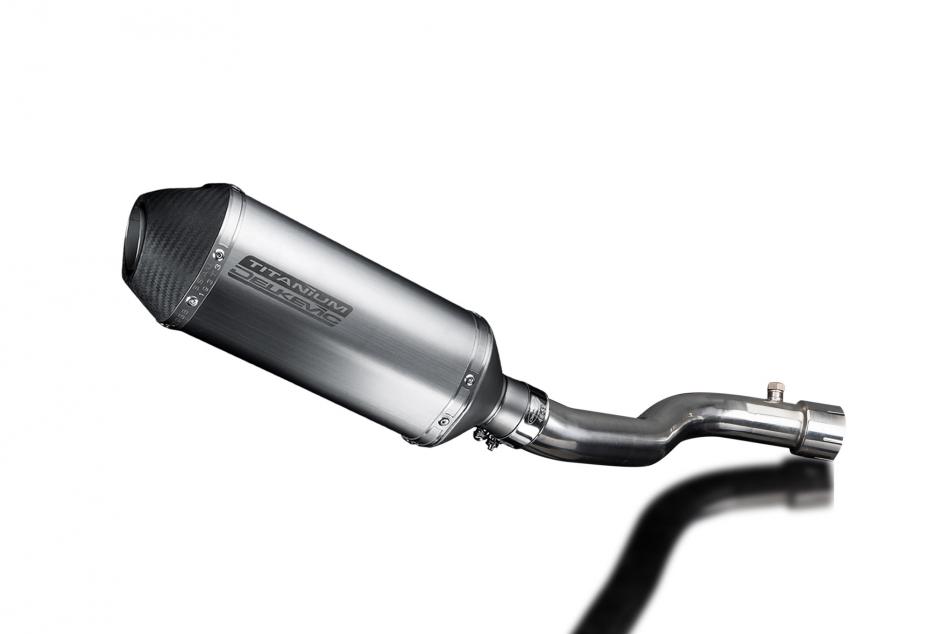 GSXR1000 K7-K8 2007-2008 / DE-CAT XOVAL 260mm (10 inch) TITANIUM SILENCER